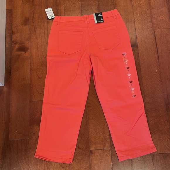 Style&co. CAPRI Mid Rise Pants - Picture 2 of 3